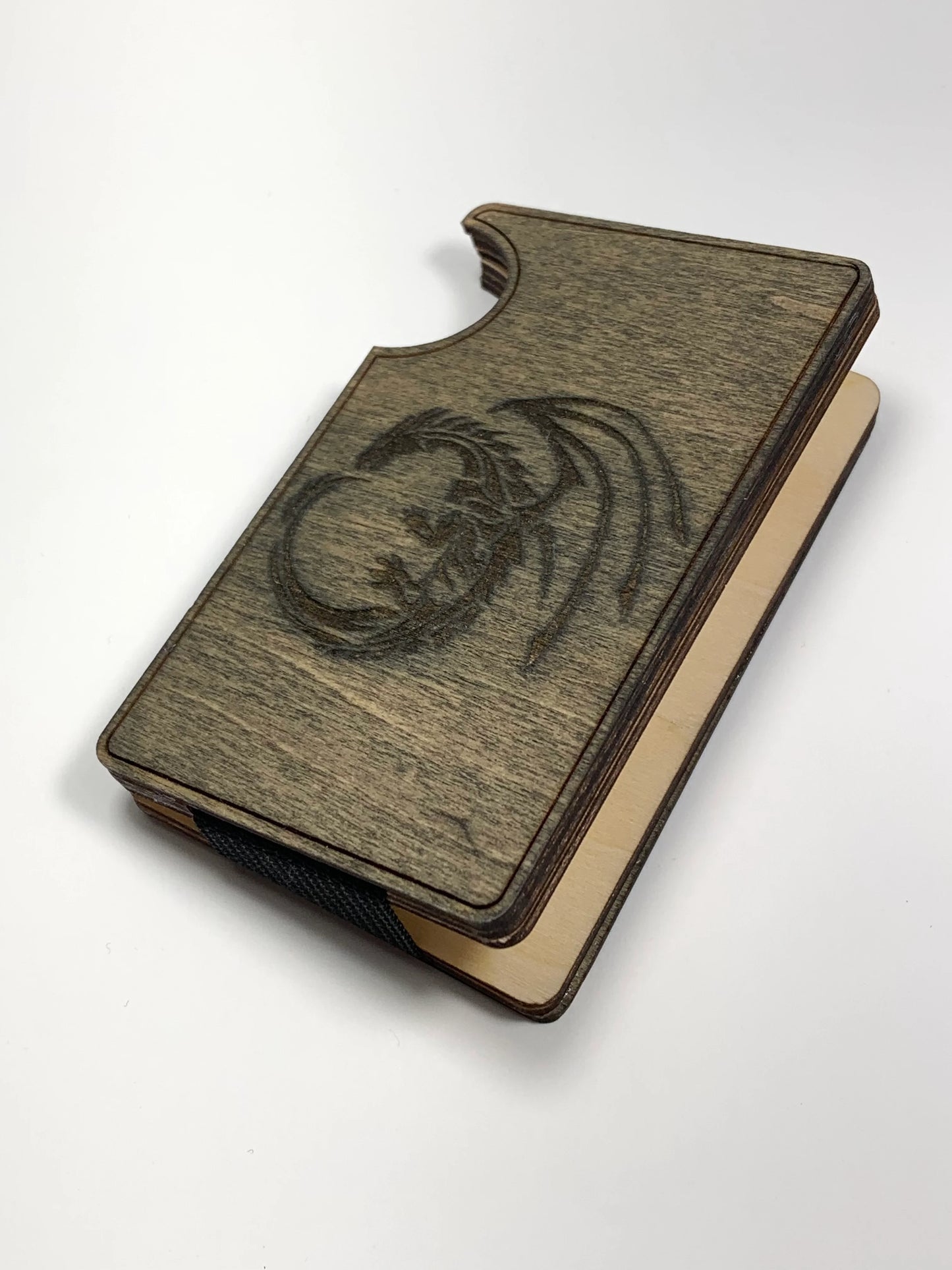 Wallet with Tribal Dragon