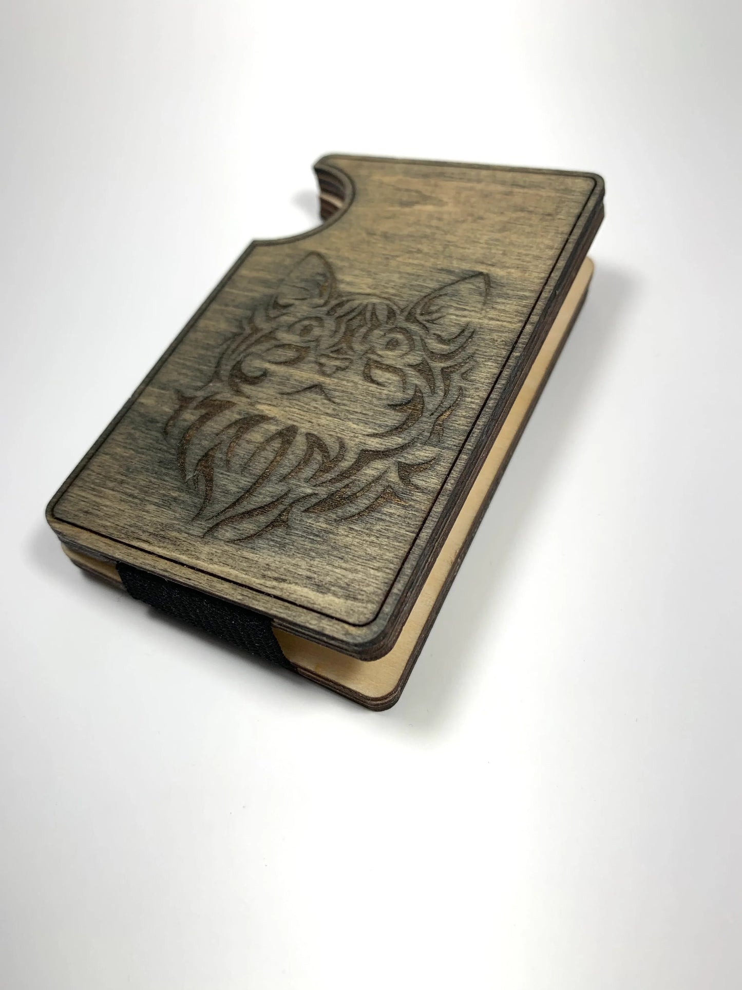Wallet with Tribal Cat