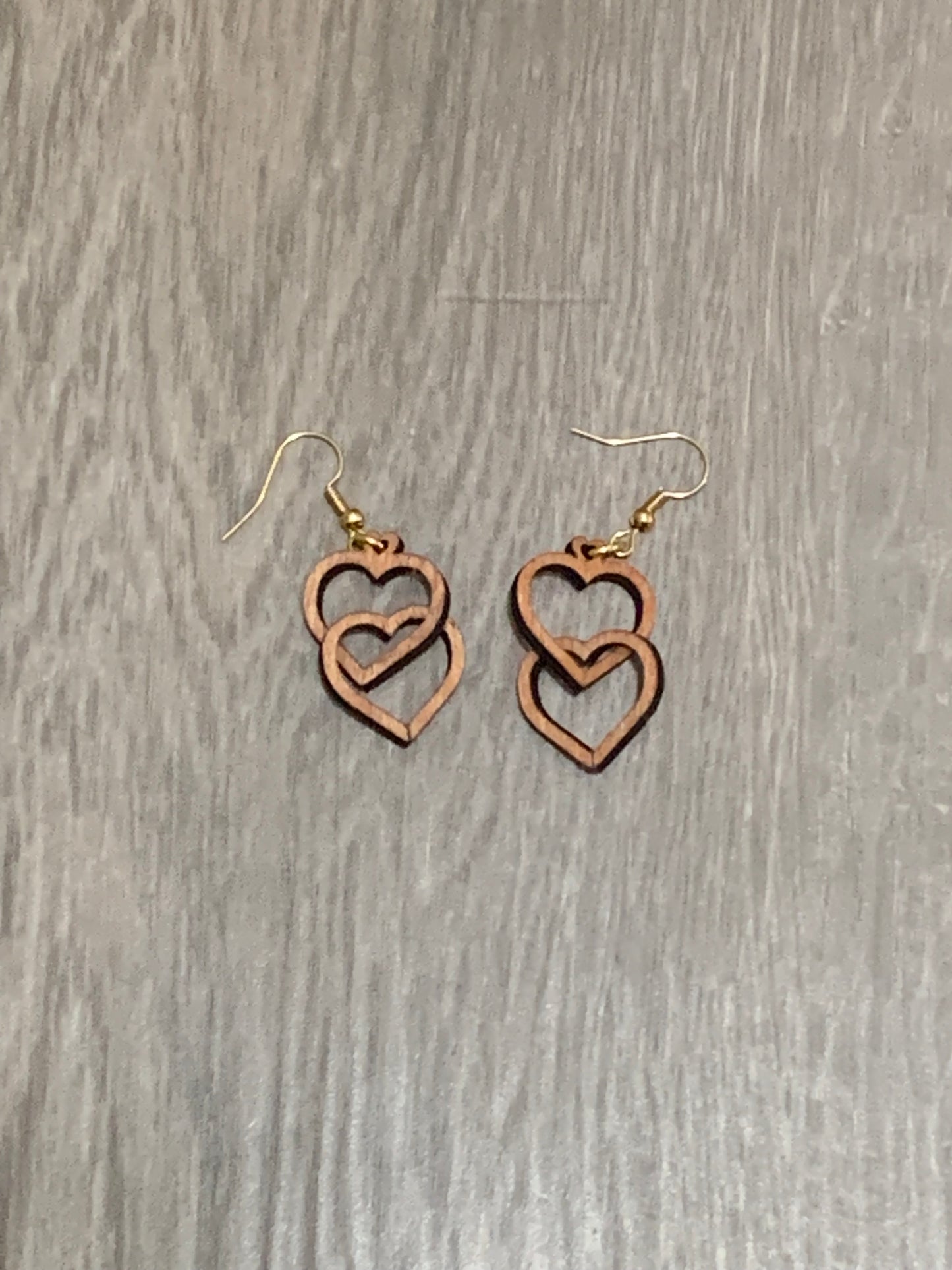 Heart Chained Earrings