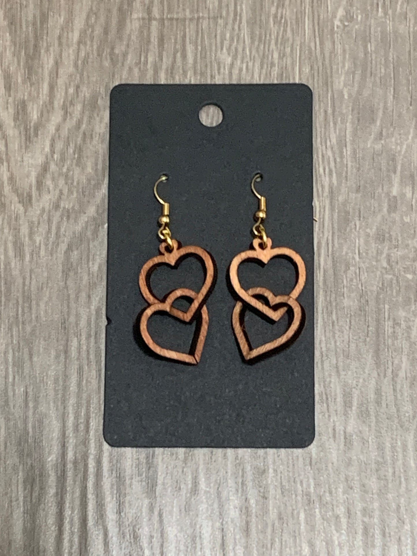 Heart Chained Earrings