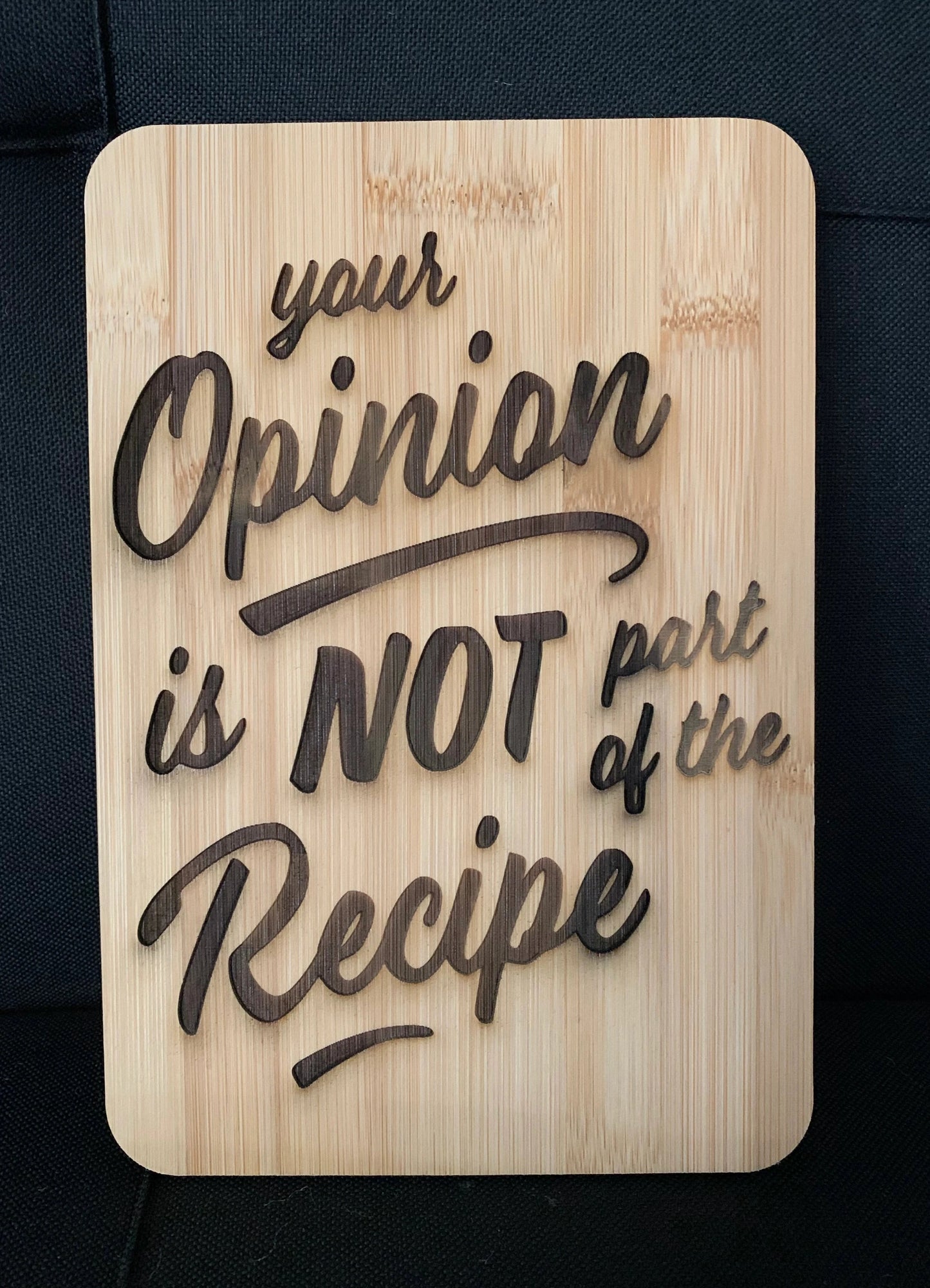 Advice Cutting Board