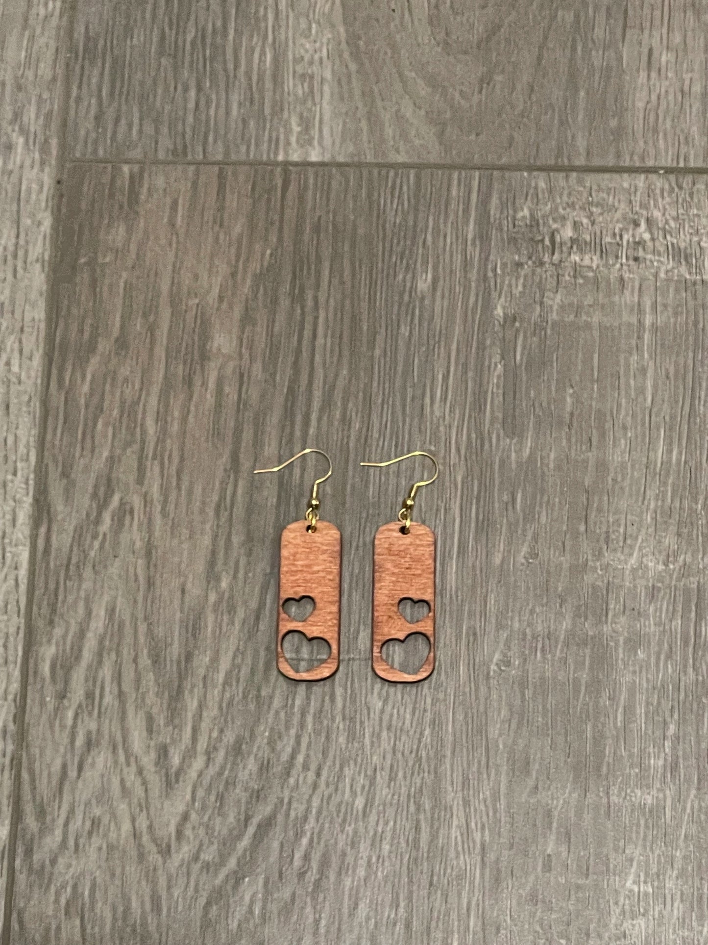 Cut Out Heart Earrings