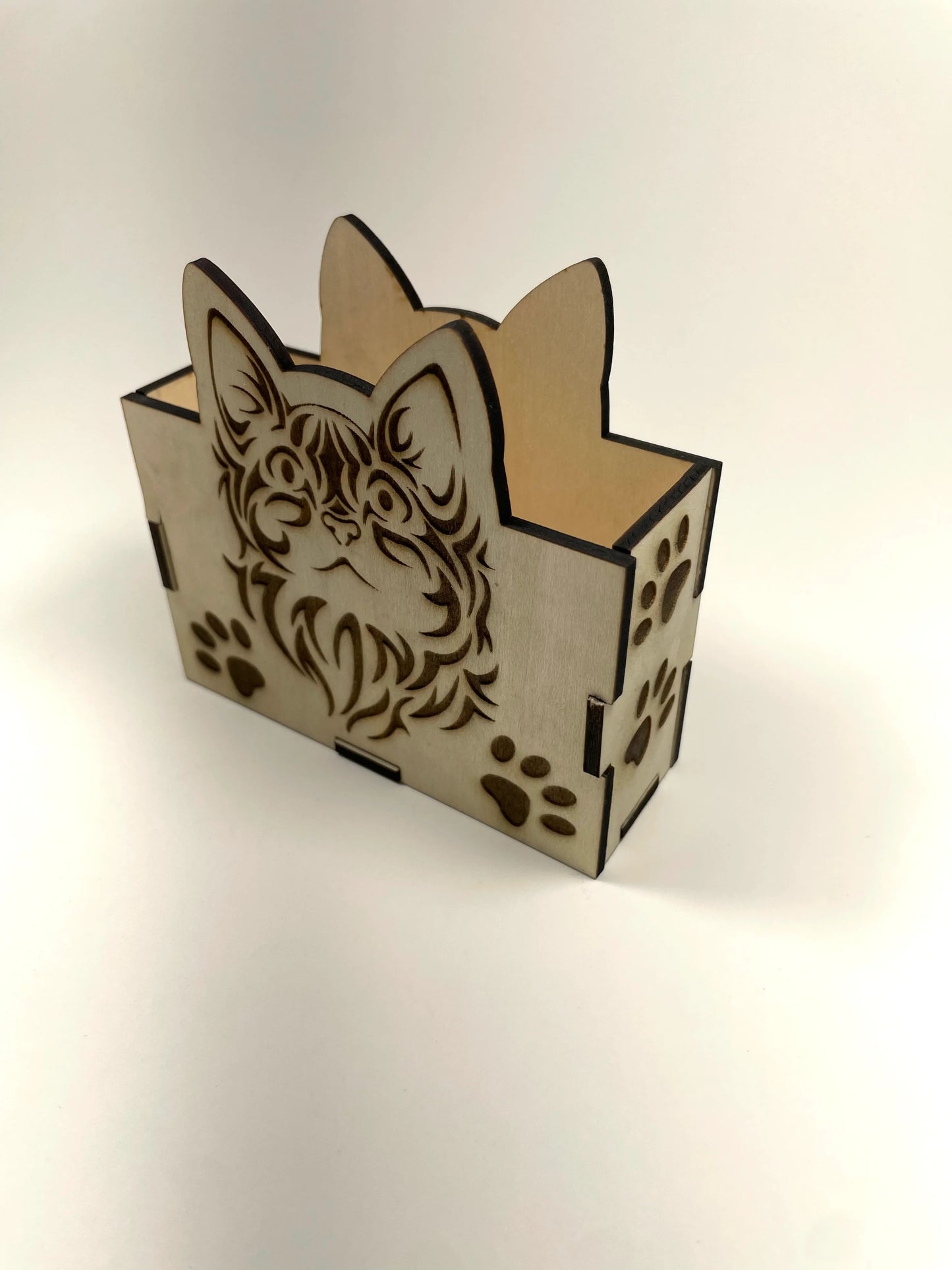 Tribal Kitty Cat Coaster Set