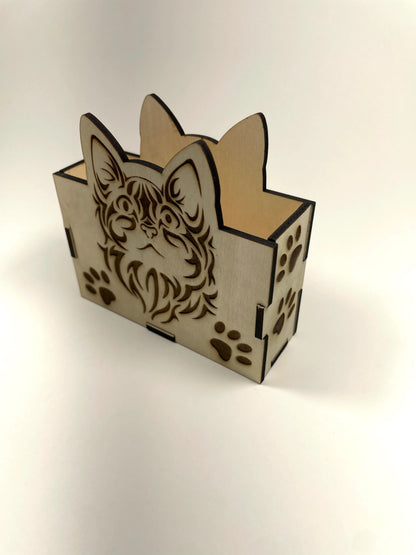 Tribal Kitty Cat Coaster Set