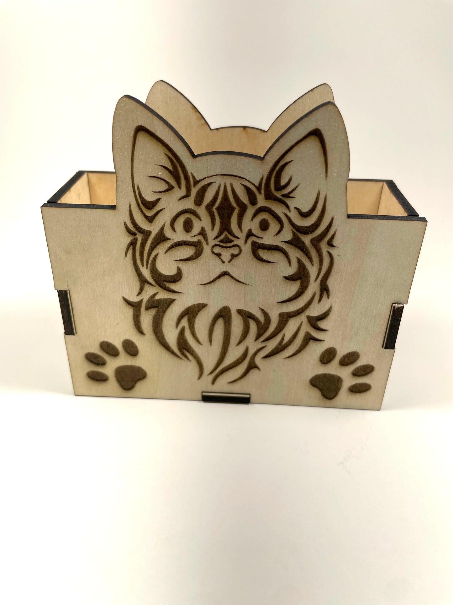 Tribal Kitty Cat Coaster Set