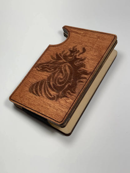 Wallet with Tribal Horse